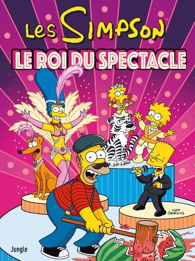 Książka Les Simpson - Tome 43 Le roi du spectacle Matt Groening