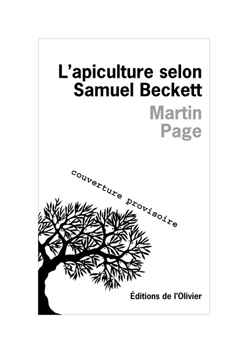 Kniha L'apiculture selon Samuel Beckett Martin Page