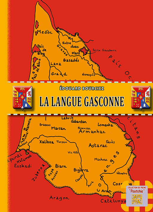 Carte La langue gasconne EDOUARD BOURCIEZ