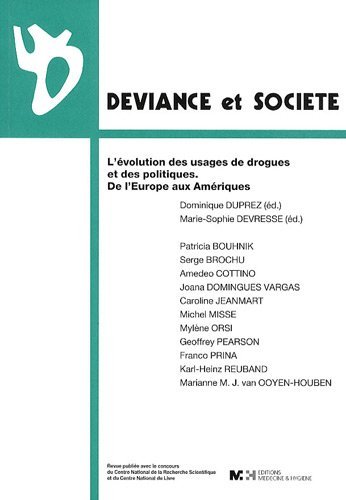 Buch L'EVOLUTION DES USAGES DE DROGUES ET DES POLITIQUES, DE L'EUROPE AUX AMERIQUES DEVRESSE. MARIE