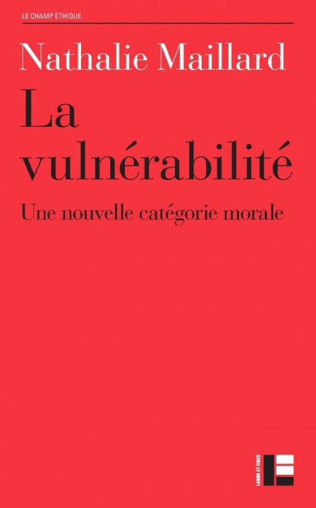Knjiga Vulnérabilité Nathalie Maillard