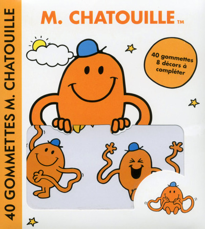 Knjiga M. Chatouille 40 gommettes Maximilien Mao