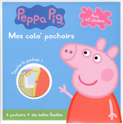 Kniha Peppa Pig pochoir C. Madeleine