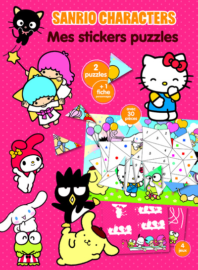 Hra/Hračka Sanrio Characters - Mes stickers puzzles Pimchou