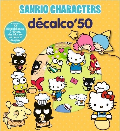 Kniha Sanrio Characters - Décalco'50 Pimchou