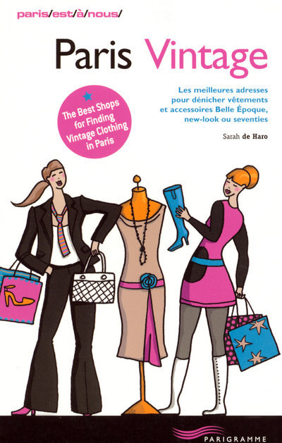Knjiga Paris vintage Sarah de Haro