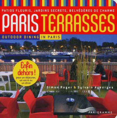Kniha Paris terrasses 2012 Simon Roger
