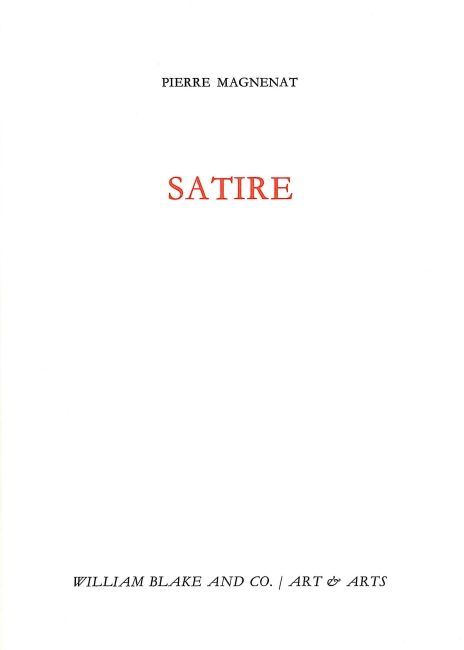 Knjiga Satire Pierre Magnenat