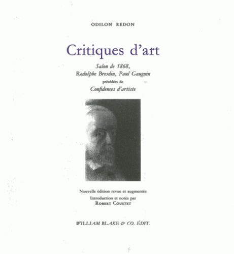Kniha Critiques d'art Odilon Redon