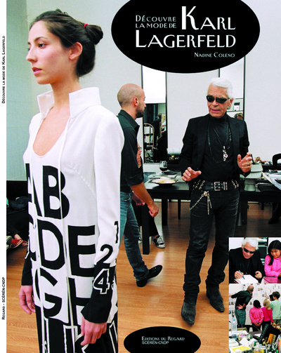 Könyv Découvre la mode de Karl Lagerfeld Nadine Coleno
