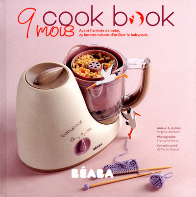 Könyv 9 mois cook book Virginie Michelin