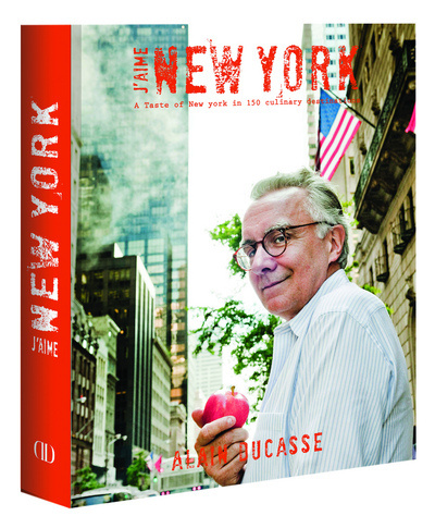 Carte J'aime New York d'ALain Ducasse Alex Vallis