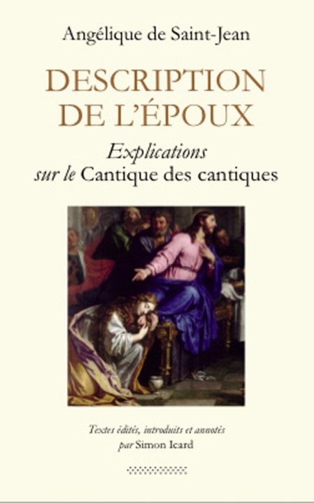 Knjiga DESCRIPTION DE L'EPOUX Angélique SAINT-JEAN (DE)