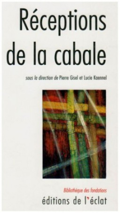 Book RECEPTIONS DE LA CABALE Pierre GISEL