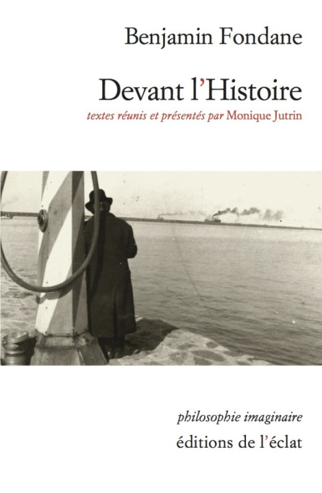 Książka DEVANT L'HISTOIRE Benjamin FONDANE