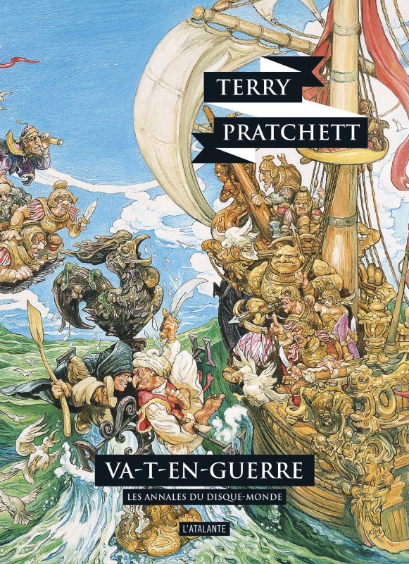 Книга VA-T-EN GUERRE NED Terry Pratchett
