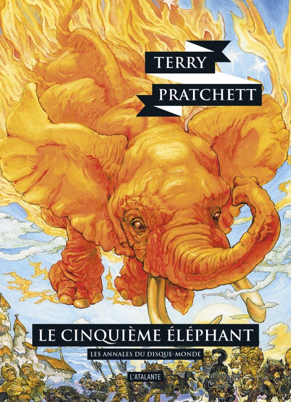 Книга LE CINQUIÈME ÉLÉPHANT NED Terry Pratchett