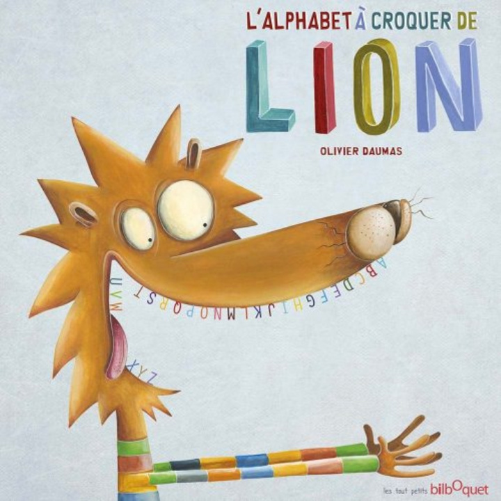 Boek L'alphabet à croquer de Lion Daumas