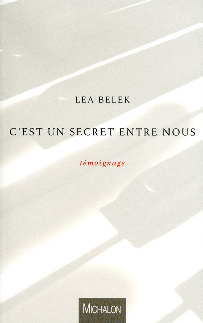 Libro C'est un secret entre nous Léa Belek