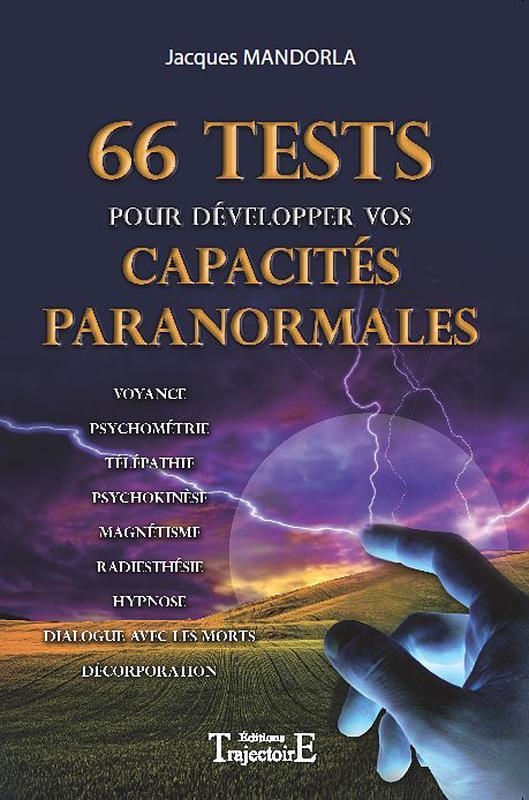 Kniha 66 tests pour développer vos capacités paranormales Mandorla