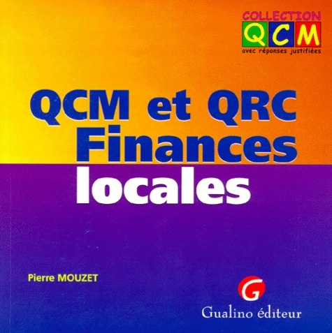 Knjiga qcm  et qrc. finances locales Mouzet p.