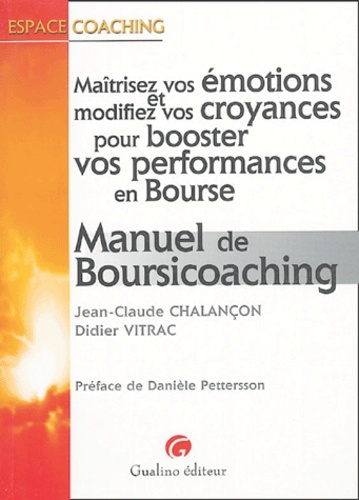 Buch manuel de boursicoaching Chalançon j.-c.