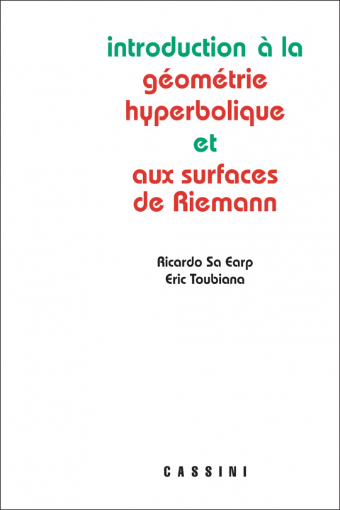 Könyv Introduction à la géométrie hyperbolique et aux surfaces de Riemann SA EARP