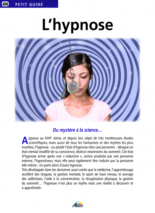 Knjiga L'hypnose collegium
