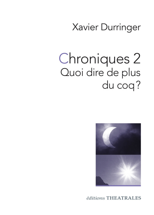 Knjiga CHRONIQUES  2 DURRINGER XAVIER