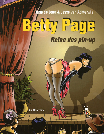 Kniha Betty Page. Reine des pin-up Jaap de Boer
