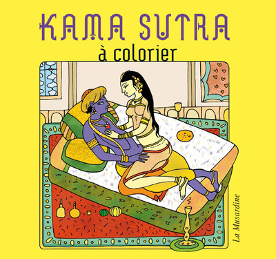 Livre Kama Sutra à colorier Marc Dannam