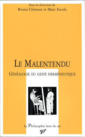 Knjiga LE MALENTENDU collegium