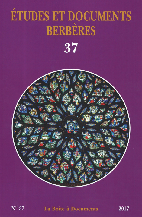 Boek Etudes et Documents Berbères 