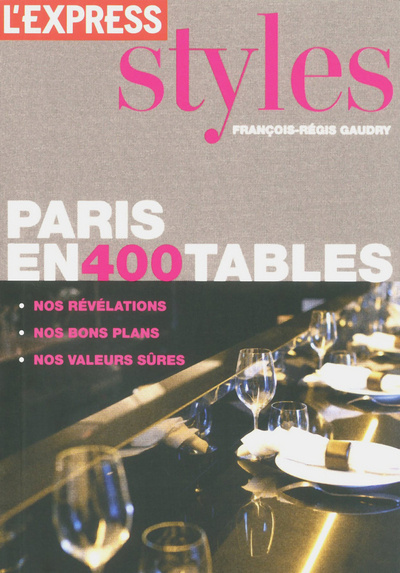 Könyv Paris en 400 tables François-Régis Gaudry