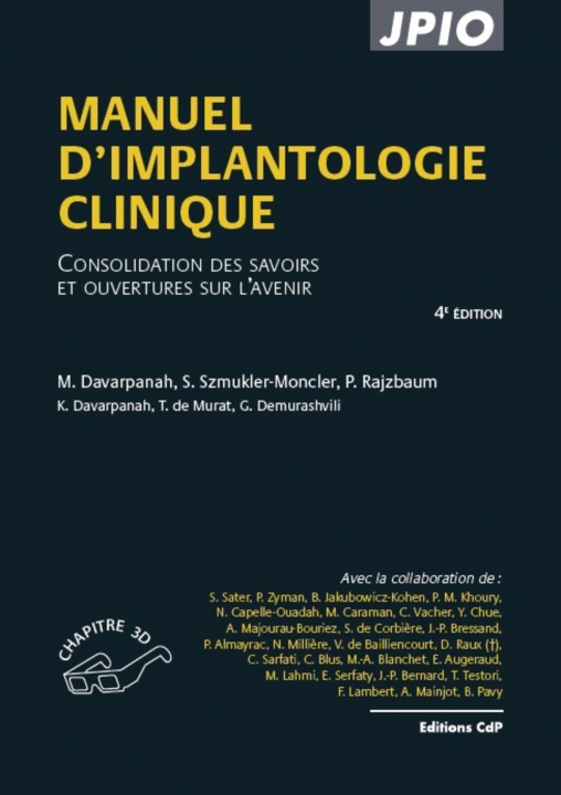 Könyv Manuel d'implantologie clinique Rajzbaum