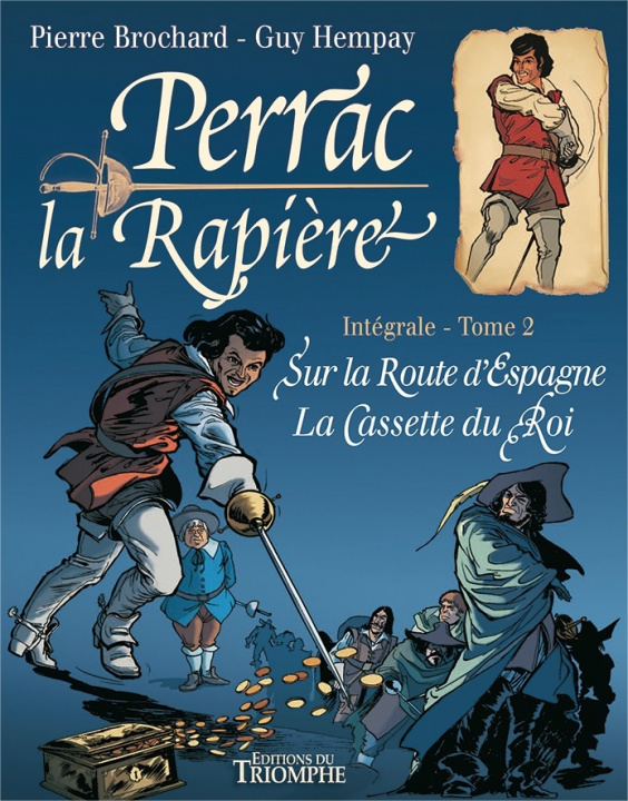 Kniha Perrac la Rapière L'intégrale tome 2 Brochard