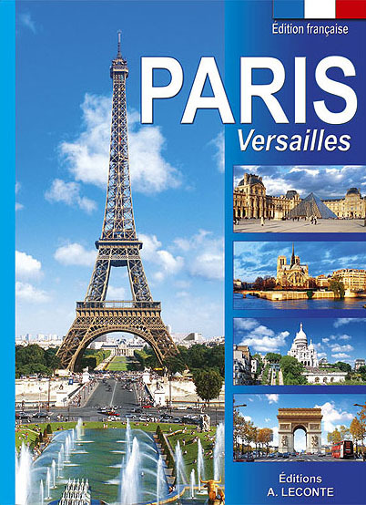 Книга Paris Versailles Illustré français A.Leconte