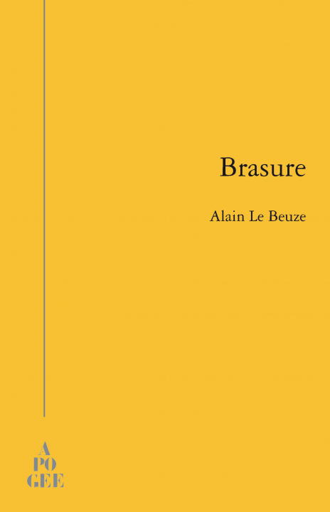 Knjiga Brasure Le Beuze
