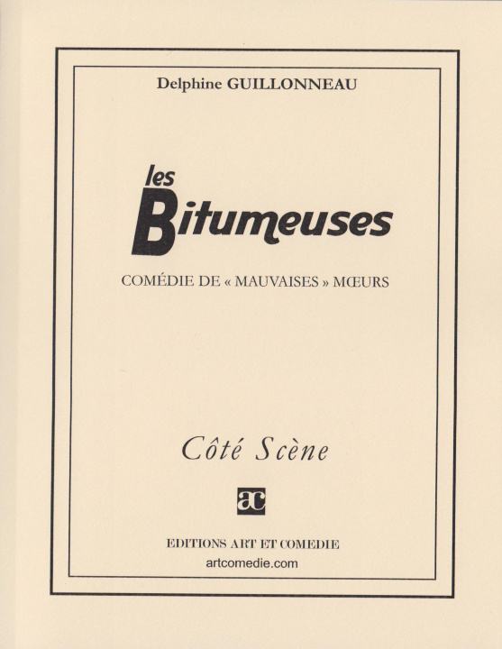 Knjiga Les bitumeuses Guillonneau