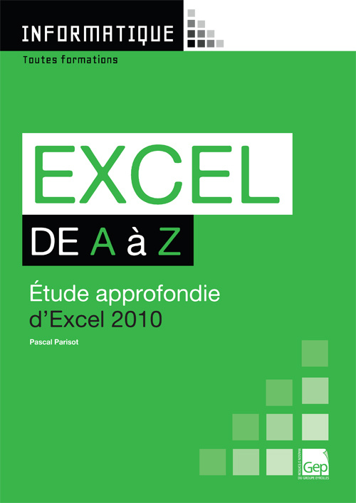 Kniha Excel 2010 de A à Z (pochette + livret) Pascal