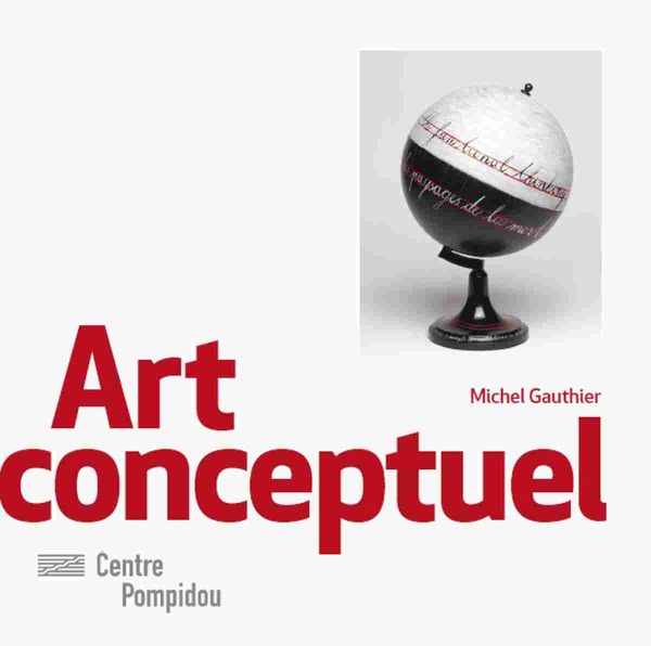 Knjiga art conceptuel Gauthier michel