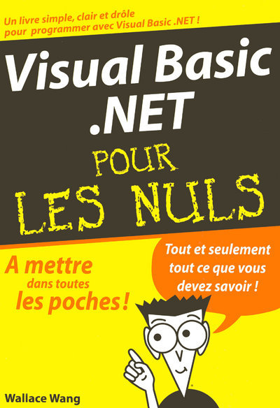 Knjiga Visual Basic.net Poche Pour les nuls Wallace Wang