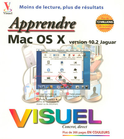 Carte Apprendre Mac OS X, version 10.2 Jaguar collegium