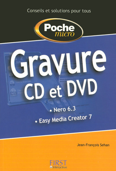 Kniha Poche Micro Gravure CD et DVD Jean-François Sehan