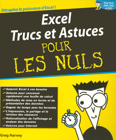 Книга Excel 2002-2003, trucs et astuces Pour les nuls Greg Harvey