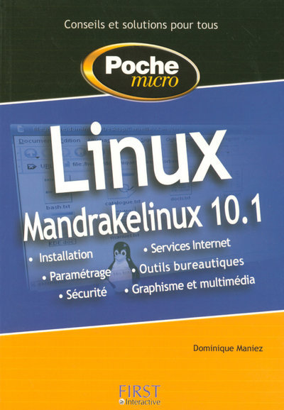 Kniha Poche Micro Linux, mandrake linux 10.1 Dominique Maniez