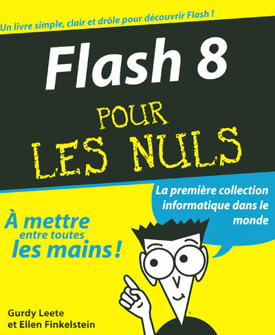 Kniha Flash 8 Pour les nuls Gurdy Leete