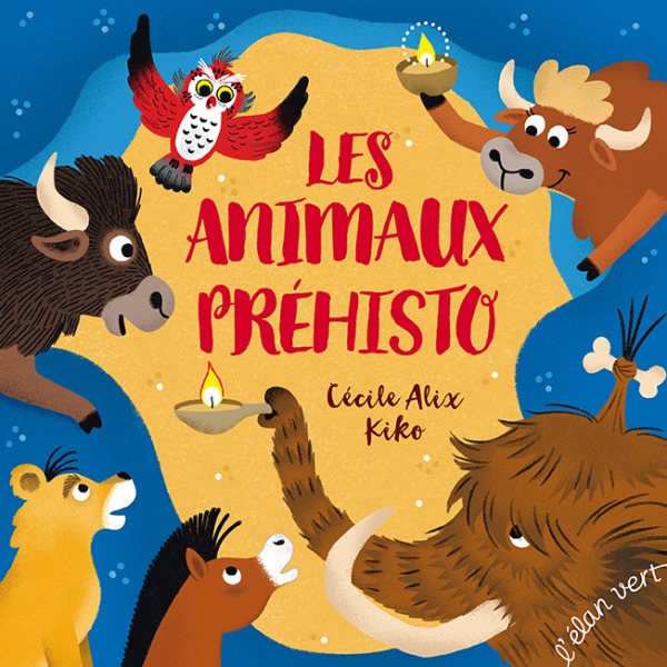 Kniha Les animaux préhisto KIKO