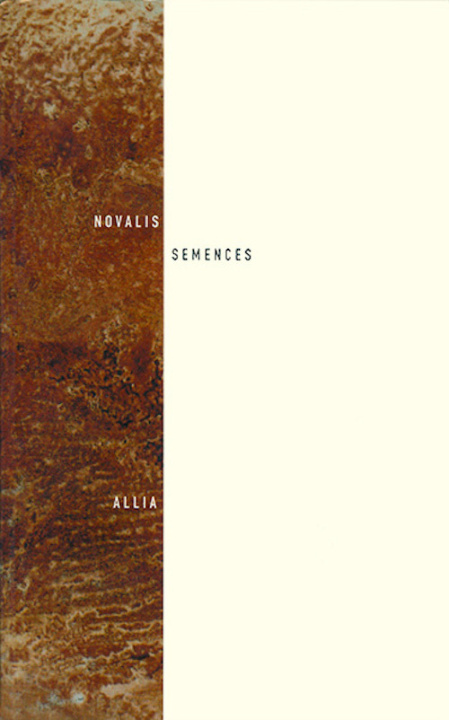 Knjiga SEMENCES NOVALIS