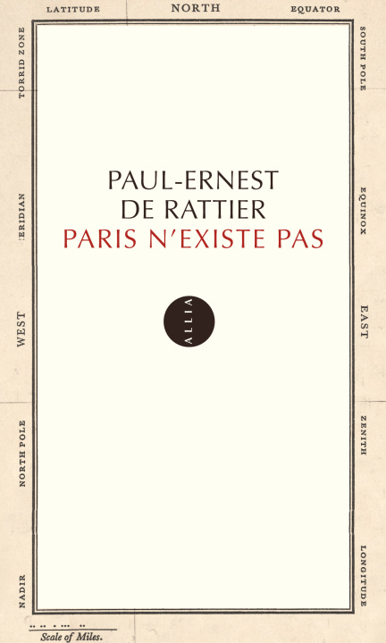 Knjiga PARIS N'EXISTE PAS Paul-Ernest RATTIER (DE)